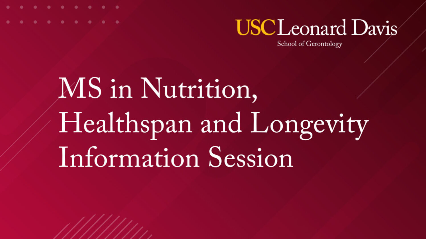 Nutrition Programs Information Session cover image