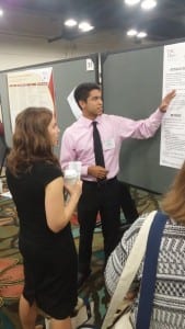 Galdamez earned the rare opportunity to present research as an undergraduate at the Gerontological Society of America Annual Scientific Meeting in 2015.