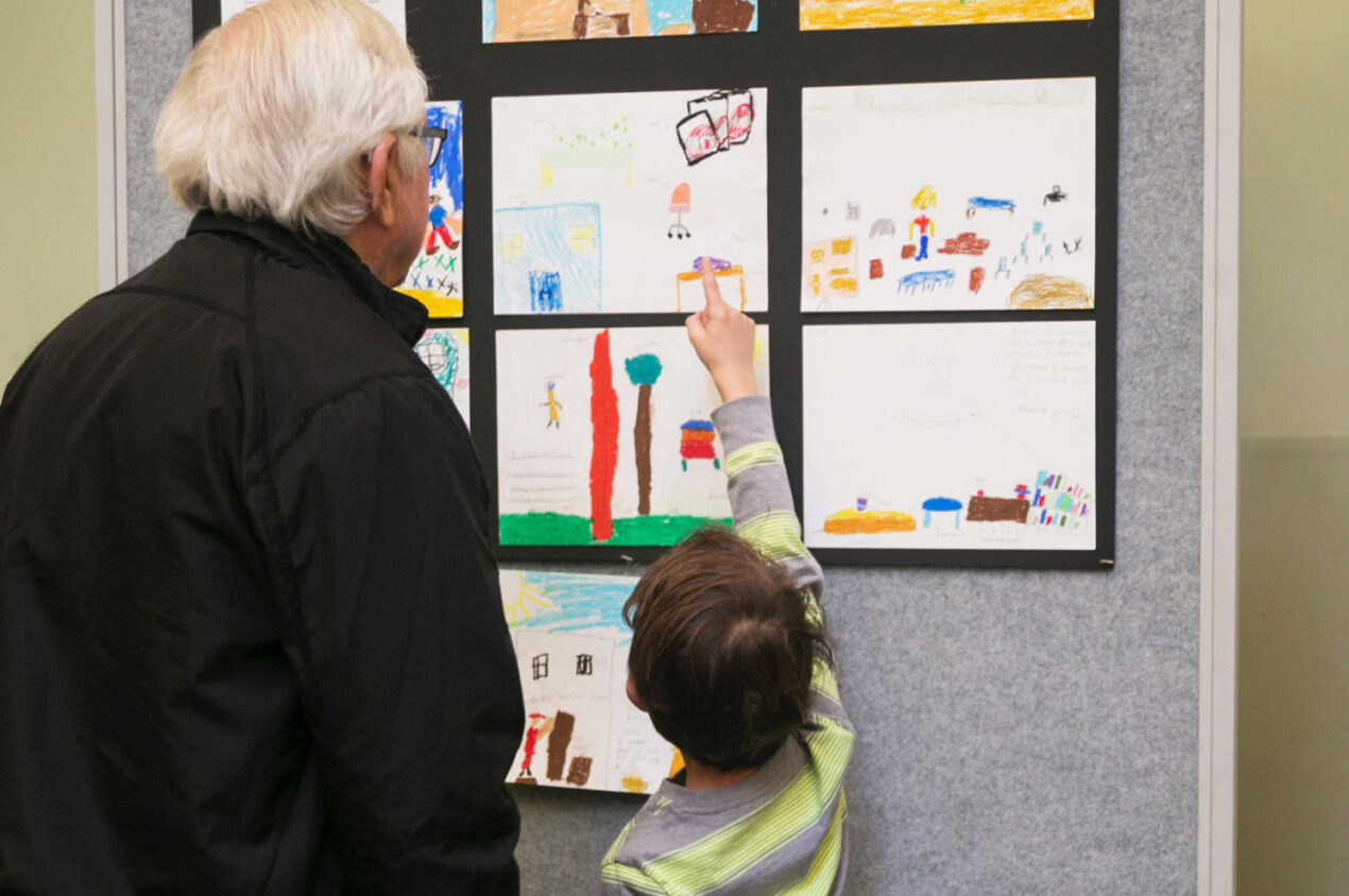 Cultural understanding through crayons: art brings Jewish generations together