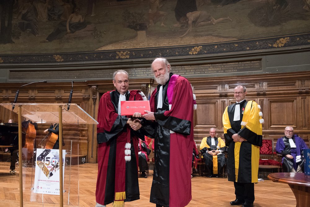 Professor Caleb Finch awarded honorary doctorate by France’s École Pratique des Hautes Études (EPHE)
