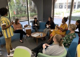 Calina Clark leads diversity discussion Feb 26 2020
