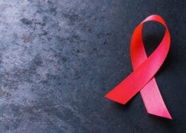red aids day ribbon