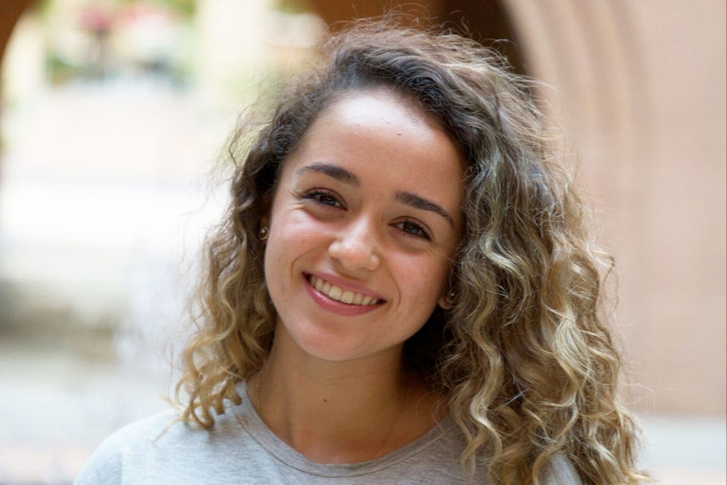 Undergraduate student Luly Bustamante hopes to spread awareness of gerontology