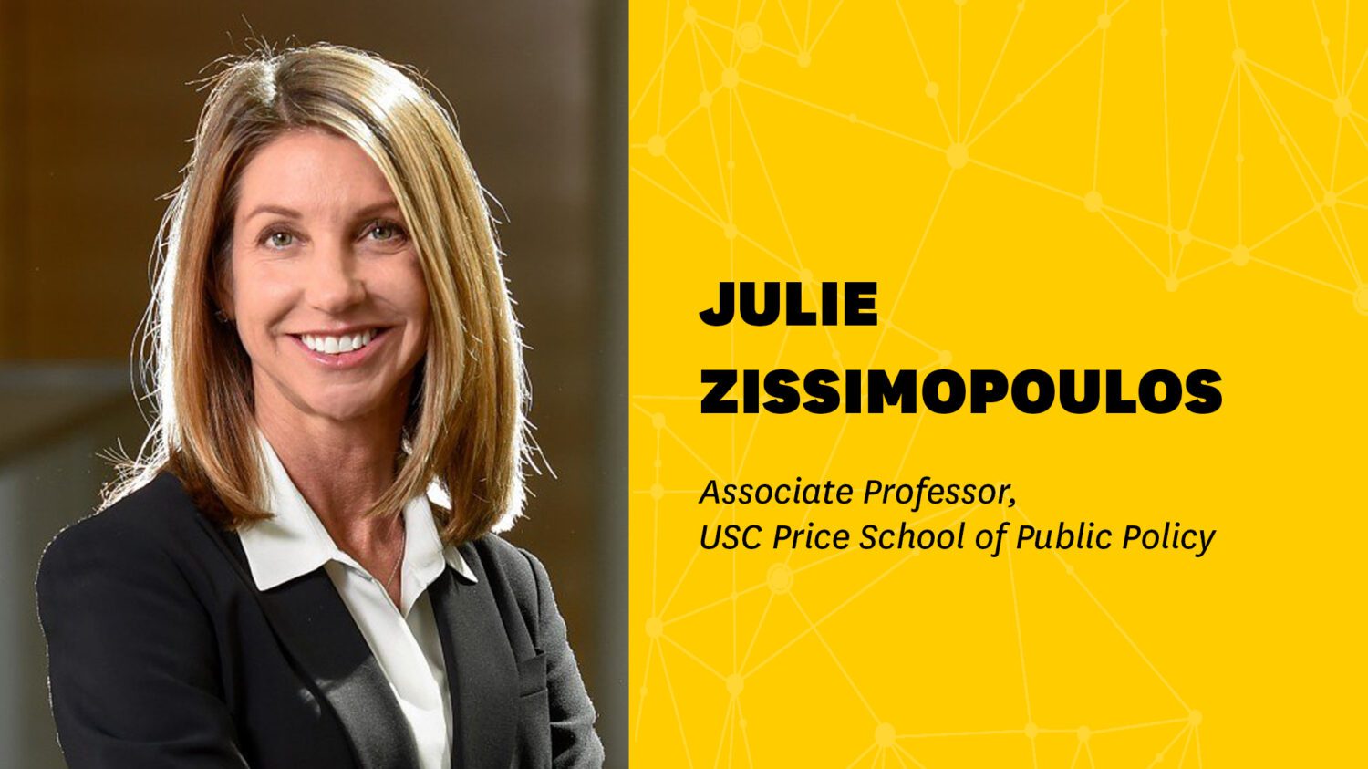 Associate Professor Julie Zissimopoulos: the impact and economics of Alzheimer’s