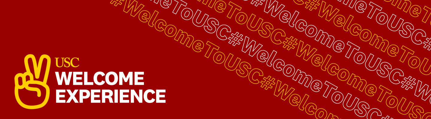 Banner for USC Welcome Experience