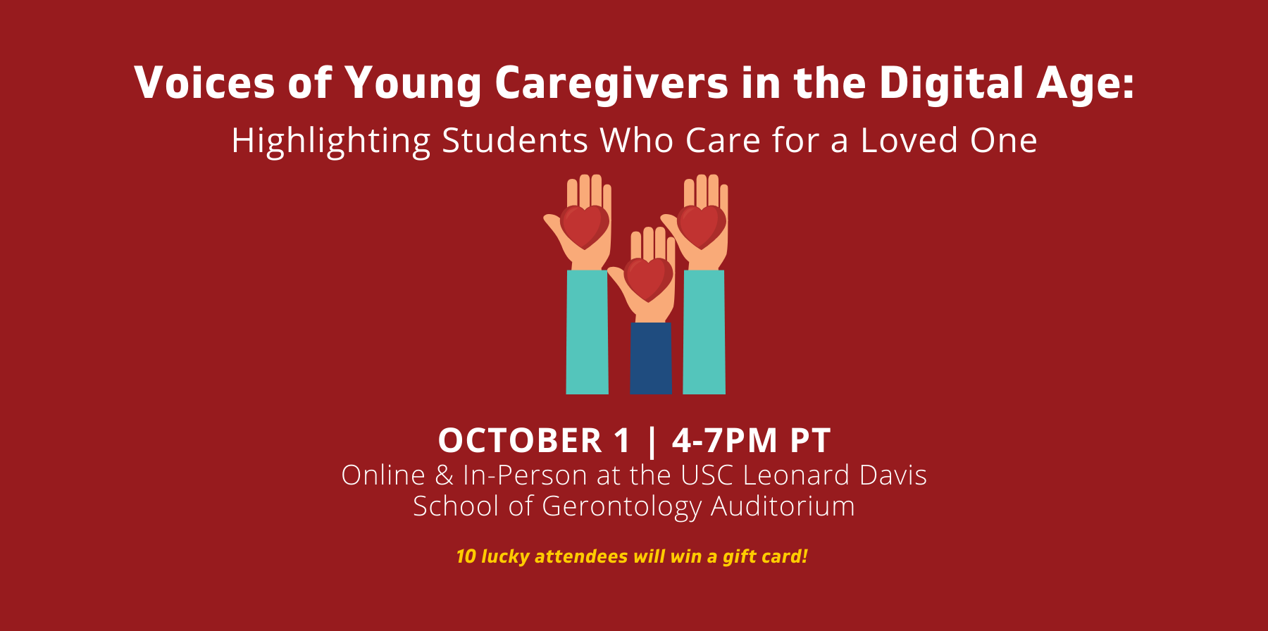 Register for the The Voices of Young Caregivers in the Digital Age Event