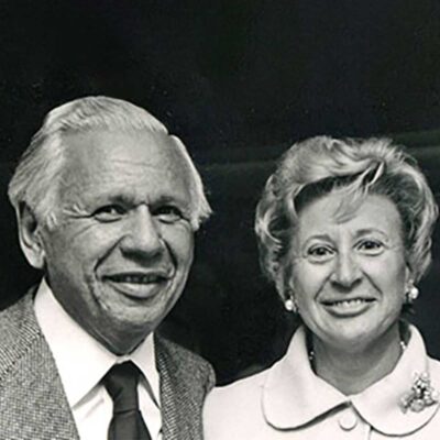 Portrait of Leonard and Sophie Davis