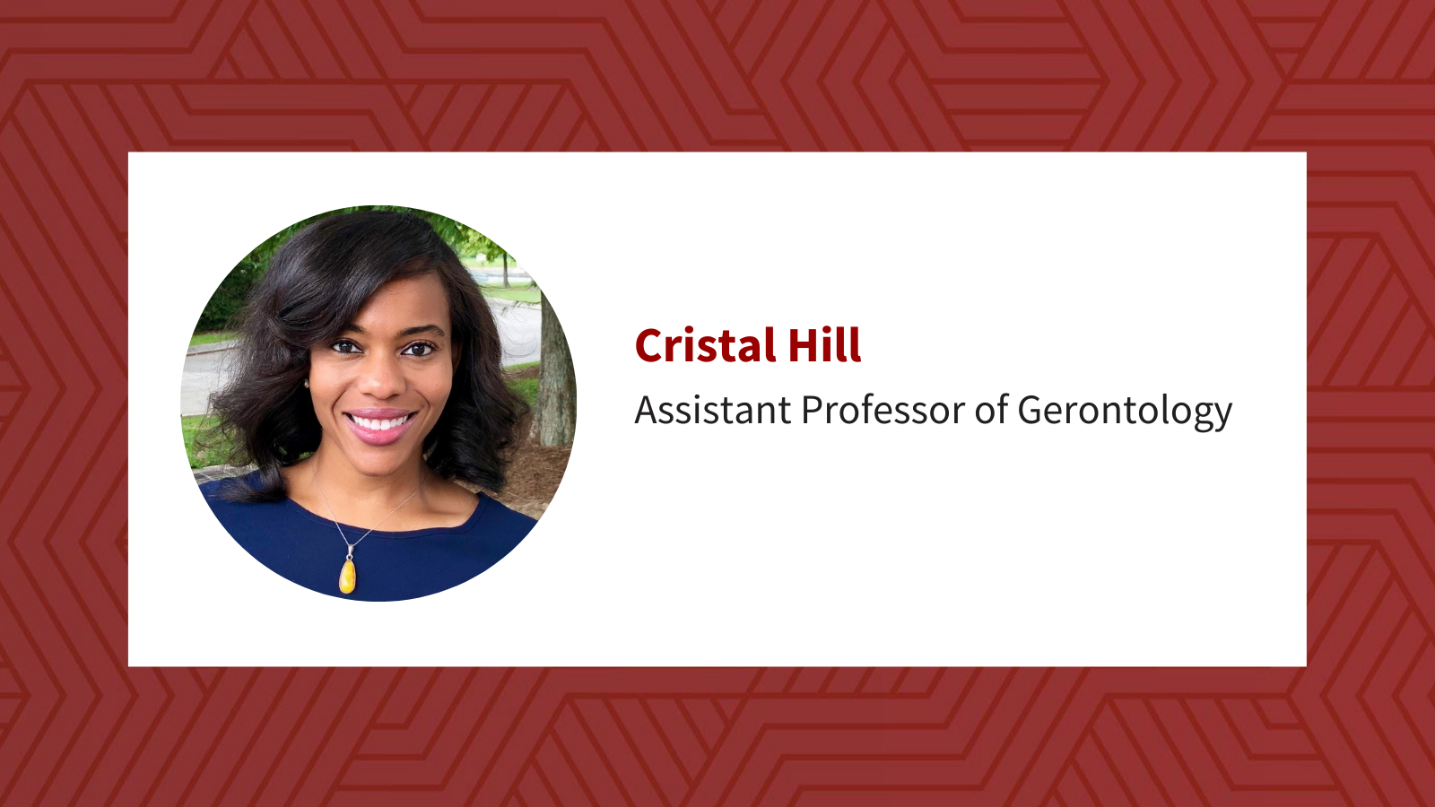 Cristal Hill PhD to join USC Leonard Davis School faculty