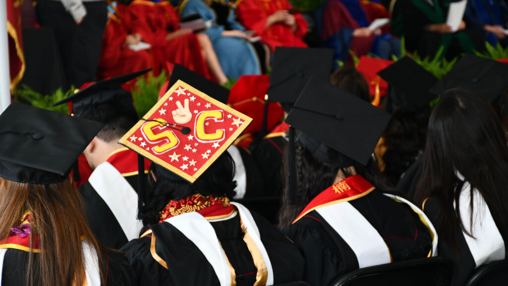 The USC Leonard Davis School celebrated the members of its largest-ever graduating class on May 13, 2022.