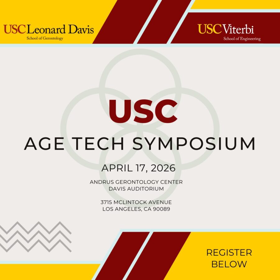 USC Age Tech Symposium Flyer
